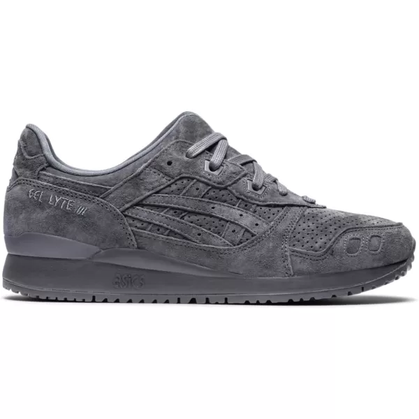 imageASICS Womens Gel Lyte III Retro Running ShoeObsidian Gray