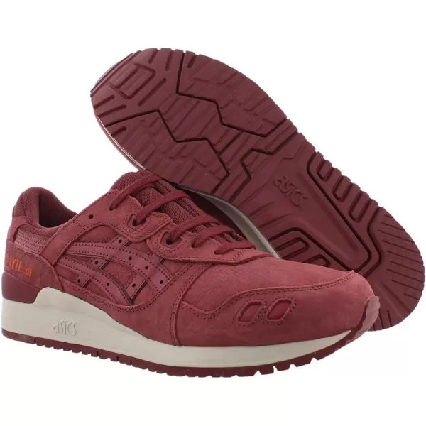 imageASICS Womens Gel Lyte III Retro Running ShoeRed