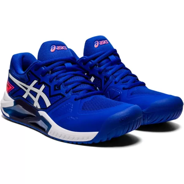 imageASICS Womens GelChallenger 13 Tennis ShoesLapis Lazuli BlueWhite