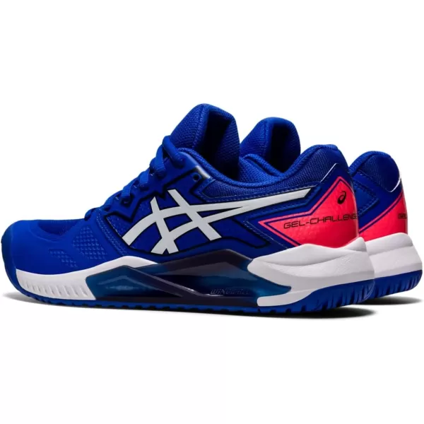 imageASICS Womens GelChallenger 13 Tennis ShoesLapis Lazuli BlueWhite