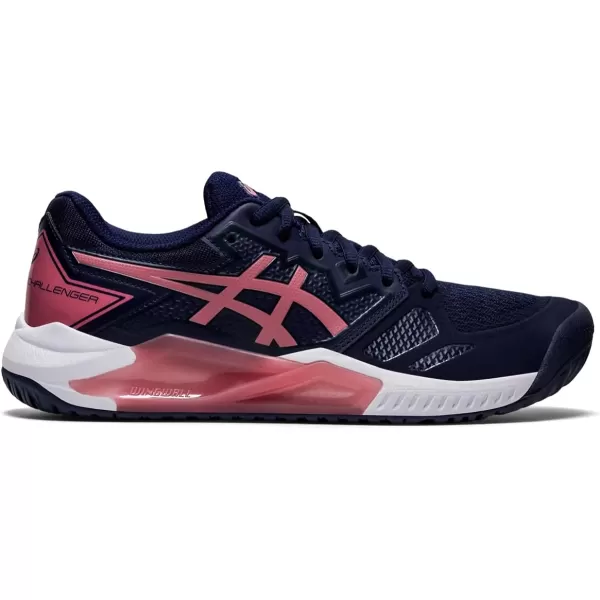 imageASICS Womens GelChallenger 13 Tennis ShoesPeacoatSmokey Rose