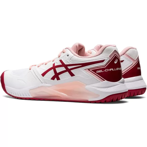 imageASICS Womens GelChallenger 13 Tennis ShoesWhiteCranberry
