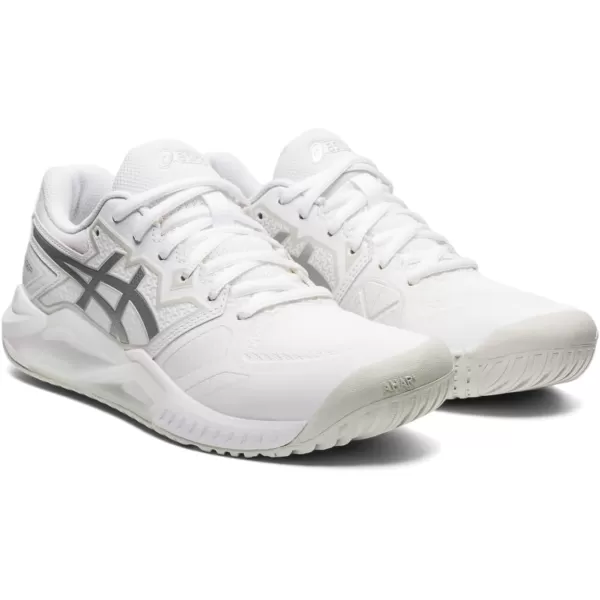 imageASICS Womens GelChallenger 13 Tennis ShoesWhitePure Silver