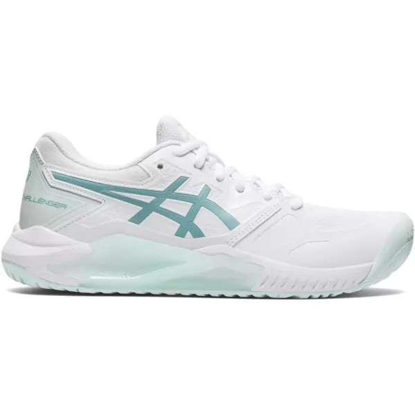 imageASICS Womens GelChallenger 13 Tennis ShoesWhiteSmoke Blue