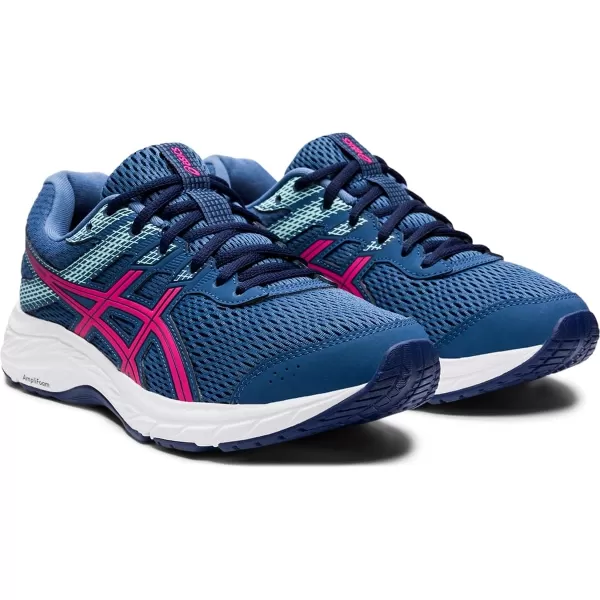 imageASICS Womens GelContend 6 Running ShoesGrand SharkPink Glo