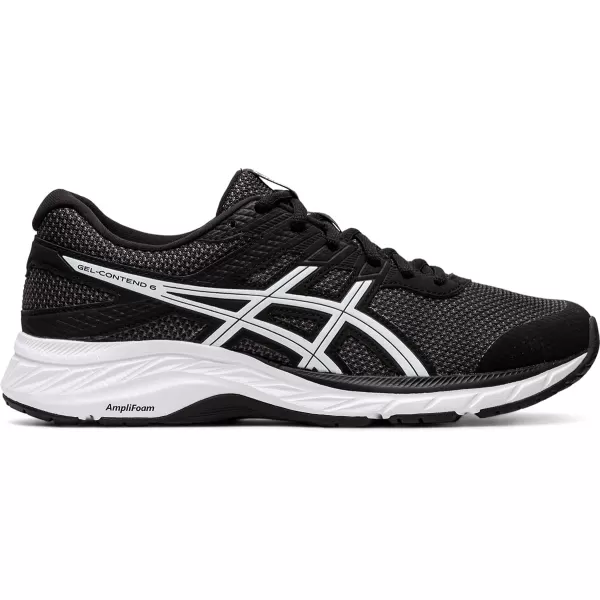 imageASICS Womens GelContend 6 Running ShoesGraphite GreyWhite