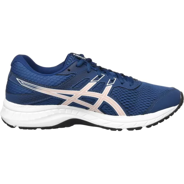imageASICS Womens GelContend 6 Running ShoesMako BlueGinger Peach 401