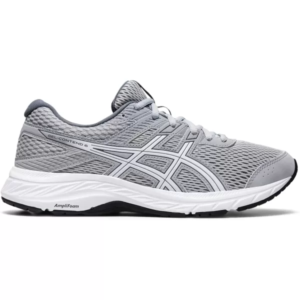 imageASICS Womens GelContend 6 Running ShoesSheet RockWhite