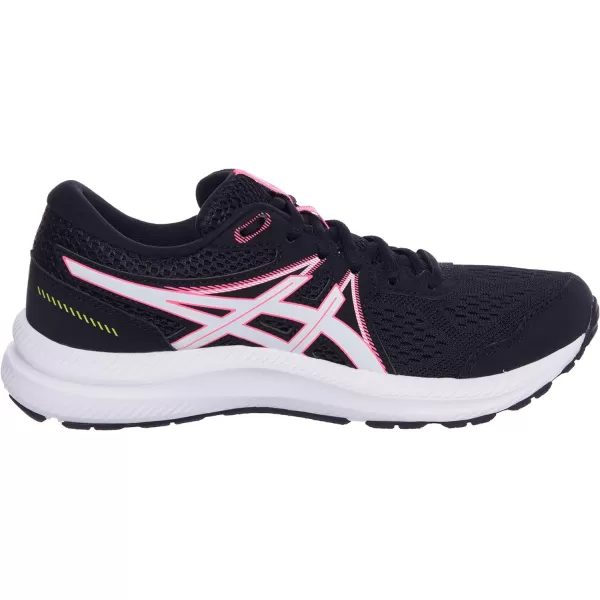 imageASICS Womens GelContend 7 Running ShoesBlack Hot Pink