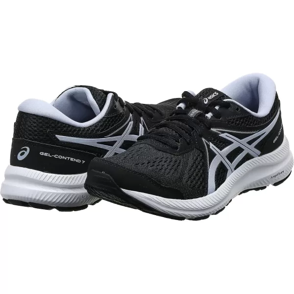 imageASICS Womens GelContend 7 Running ShoesBlack Lilac Opal