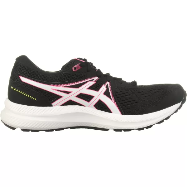 imageASICS Womens GelContend 7 Running ShoesBlackHot Pink