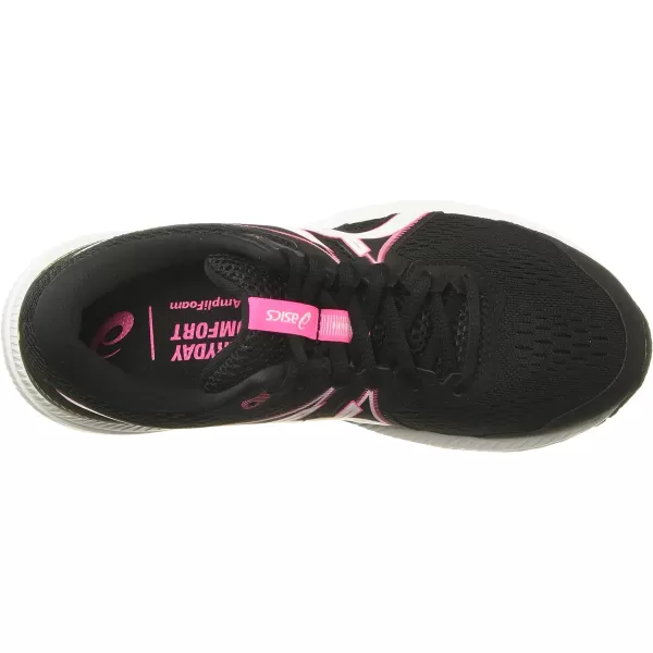 imageASICS Womens GelContend 7 Running ShoesBlackHot Pink
