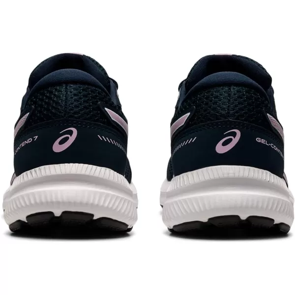 imageASICS Womens GelContend 7 Running ShoesFrench BlueBarely Rose