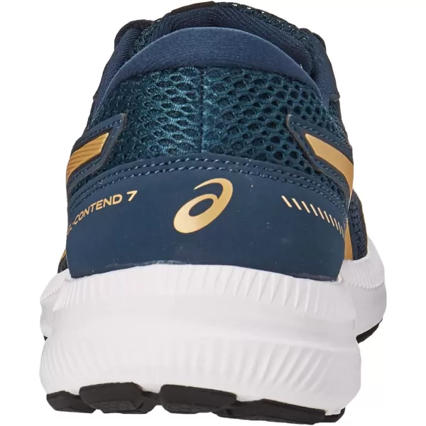 imageASICS Womens GelContend 7 Running ShoesFrench BlueChampagne