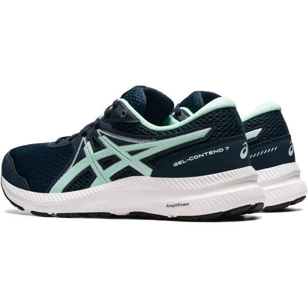 imageASICS Womens GelContend 7 Running ShoesFrench BlueFresh Ice