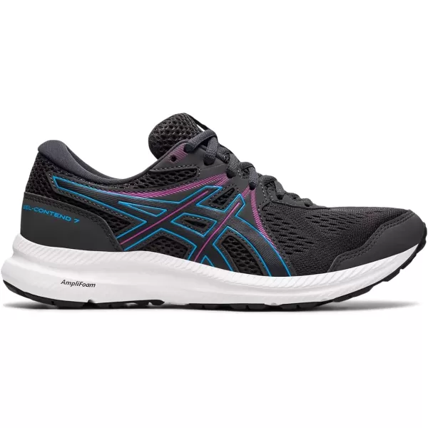 imageASICS Womens GelContend 7 Running ShoesGraphite GreyDigital Aqua