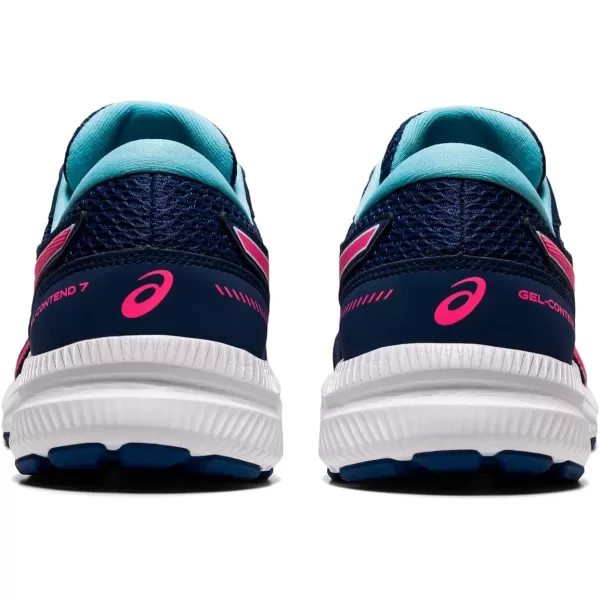 imageASICS Womens GelContend 7 Running ShoesMidnight BlueHot Pink