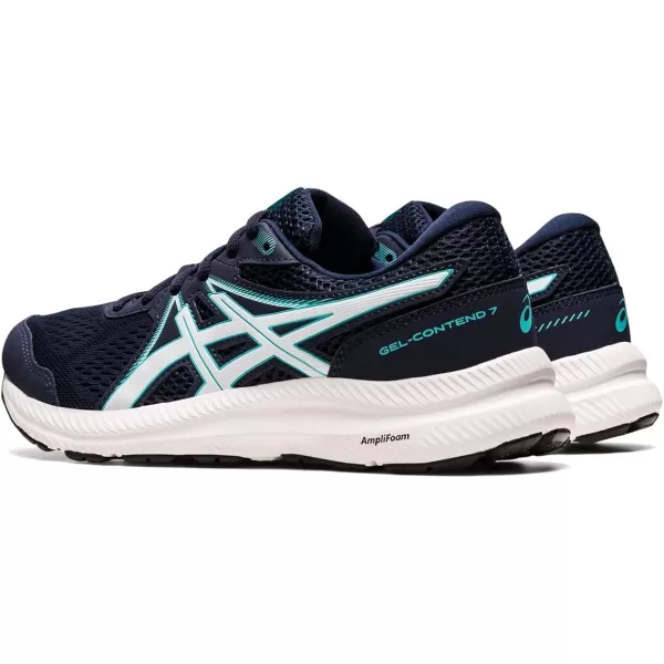 imageASICS Womens GelContend 7 Running ShoesMidnightSoothing Sea