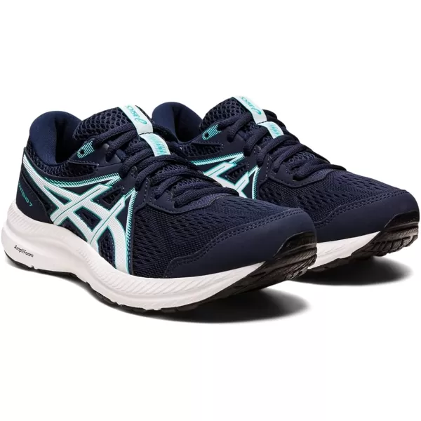 imageASICS Womens GelContend 7 Running ShoesMidnightSoothing Sea