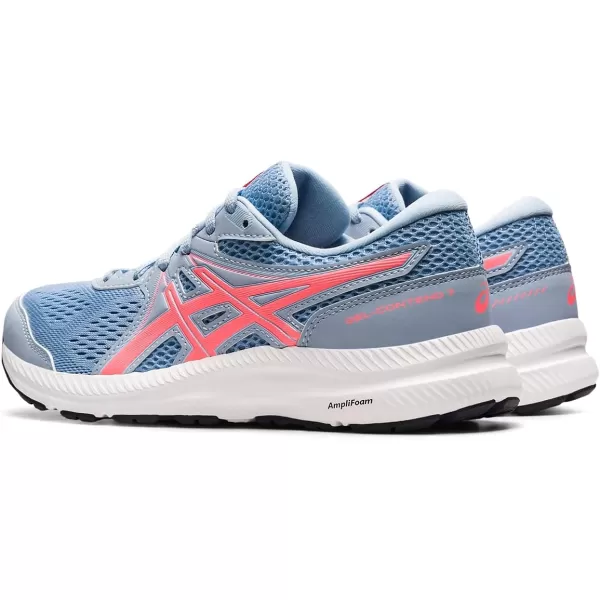 imageASICS Womens GelContend 7 Running ShoesMistBlazing Coral