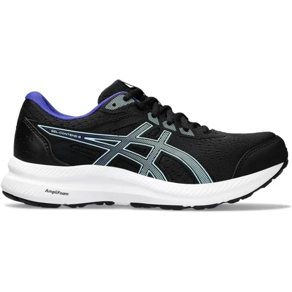 imageASICS Womens GelContend 8 Running ShoesBlackAquarium