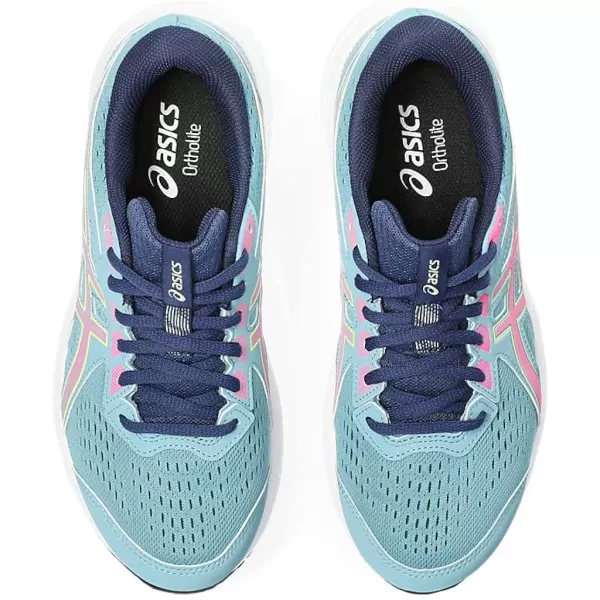 imageASICS Womens GelContend 8 Running ShoesGris BlueHot Pink