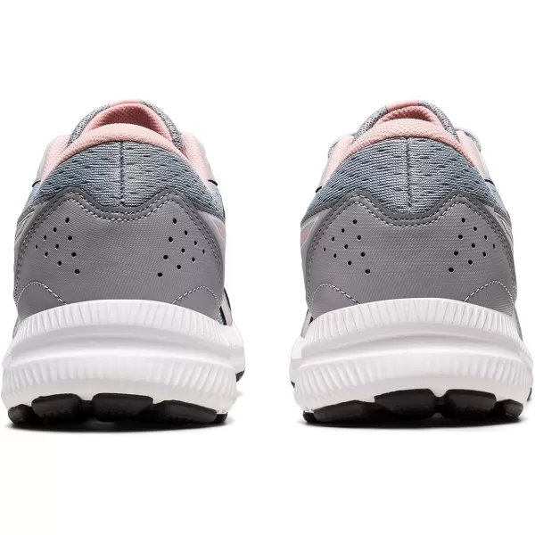 imageASICS Womens GelContend 8 Running ShoesPiedmont GreyFrosted Rose