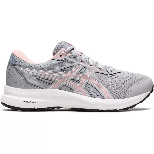 imageASICS Womens GelContend 8 Running ShoesPiedmont GreyFrosted Rose