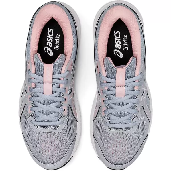 imageASICS Womens GelContend 8 Running ShoesPiedmont GreyFrosted Rose