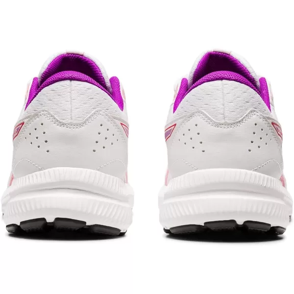 imageASICS Womens GelContend 8 Running ShoesWhiteRed Alert