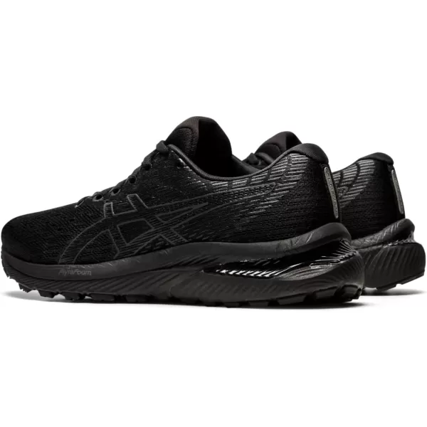 imageASICS Womens GelCumulus 22 Running ShoesBlackCarrier Grey