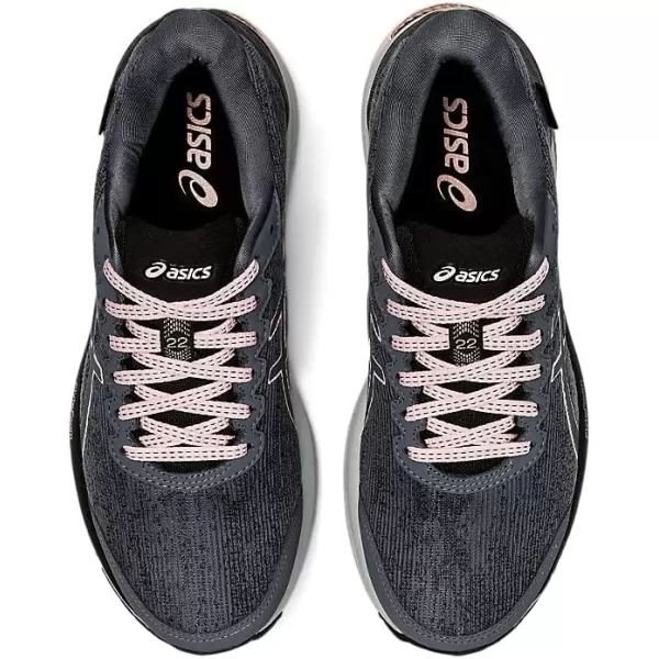 imageASICS Womens GelCumulus 22 Running ShoesCarrier GreyGinger Peach
