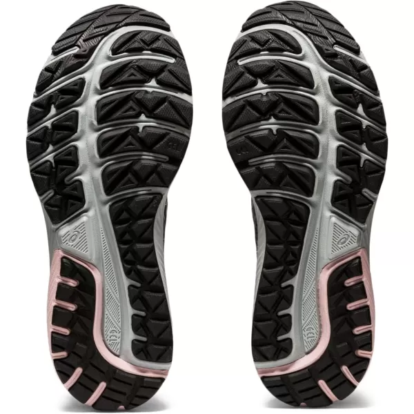 imageASICS Womens GelCumulus 22 Running ShoesCarrier GreyGinger Peach