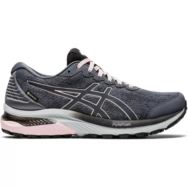imageASICS Womens GelCumulus 22 Running ShoesCarrier GreyGinger Peach