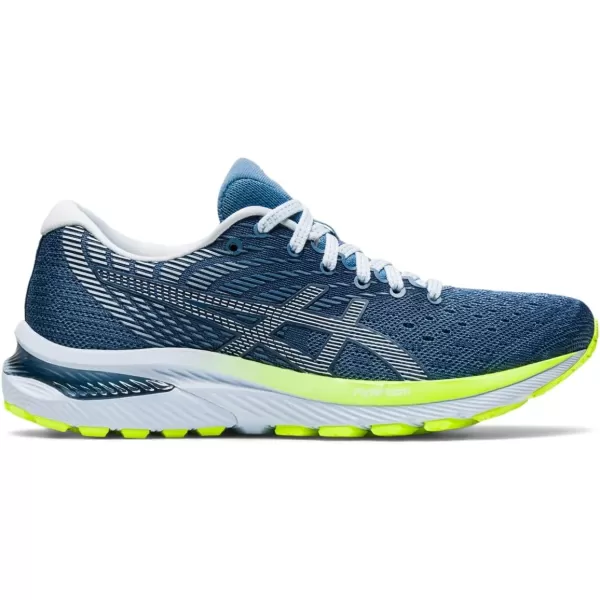 imageASICS Womens GelCumulus 22 Running ShoesGrey FlossWhite