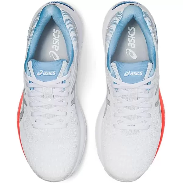 imageASICS Womens GelCumulus 22 Running ShoesWhitePure Silver
