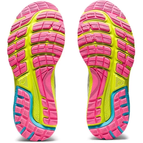 imageASICS Womens GelCumulus 22 Running ShoesWhitePure SilverMulti