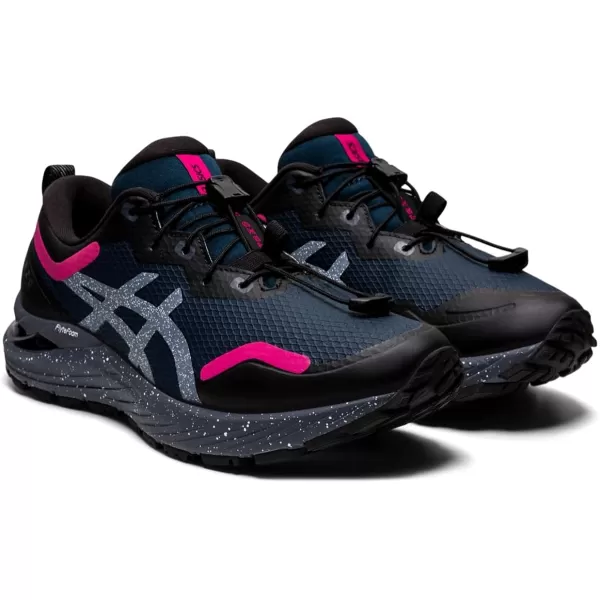 imageASICS Womens GelCumulus 23 All Winter Long Running ShoesFrench BluePink Rave