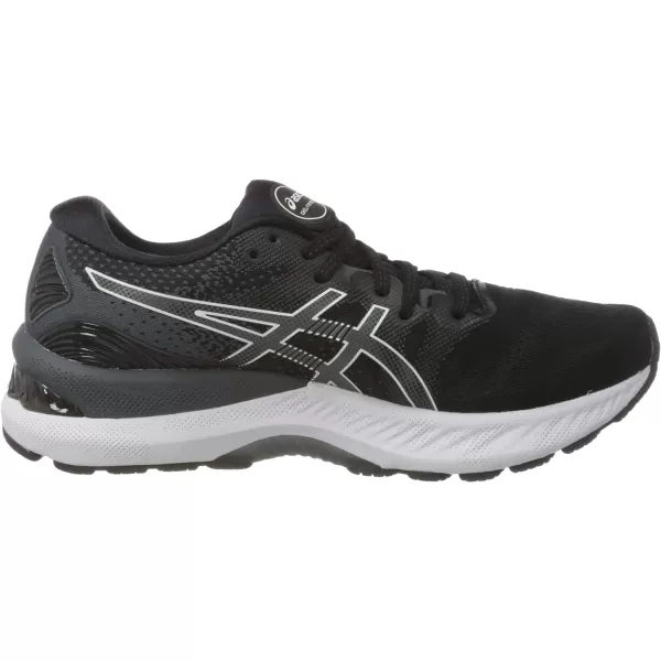 imageASICS Womens GelCumulus 23 Mesh Knit Running ShoesBlack White