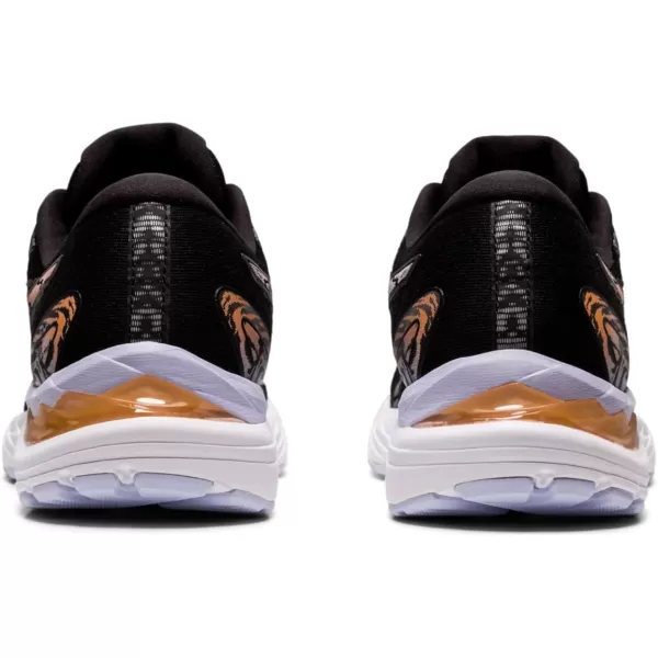 imageASICS Womens GelCumulus 23 Mesh Knit Running ShoesBlackSun Peach