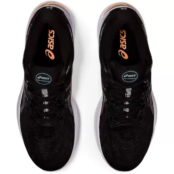 imageASICS Womens GelCumulus 23 Mesh Knit Running ShoesBlackSun Peach