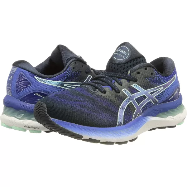 imageASICS Womens GelCumulus 23 Mesh Knit Running ShoesBlue