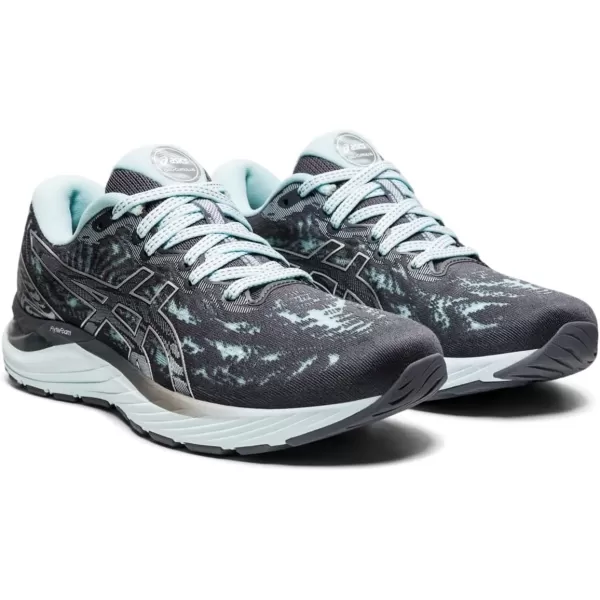 imageASICS Womens GelCumulus 23 Mesh Knit Running ShoesCarrier GreyPure Silver