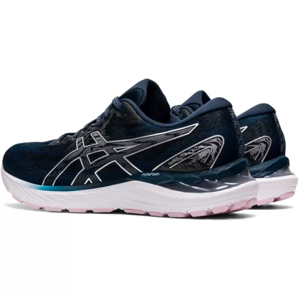 imageASICS Womens GelCumulus 23 Mesh Knit Running ShoesFrench BluePure Silver