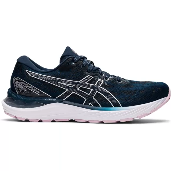 imageASICS Womens GelCumulus 23 Mesh Knit Running ShoesFrench BluePure Silver