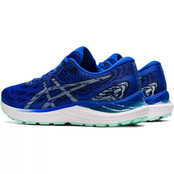 imageASICS Womens GelCumulus 23 Mesh Knit Running ShoesLapis Lazuli BlueFrench Blue