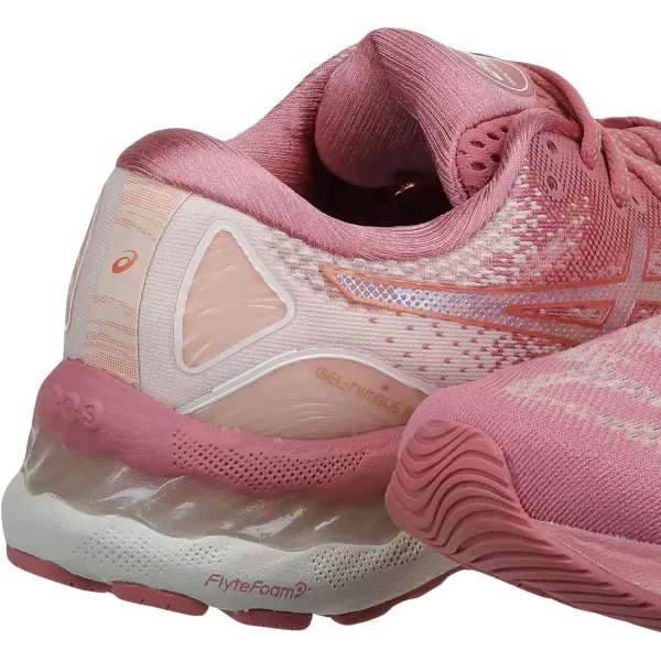imageASICS Womens GelCumulus 23 Mesh Knit Running ShoesSmokey RosePure Bronze
