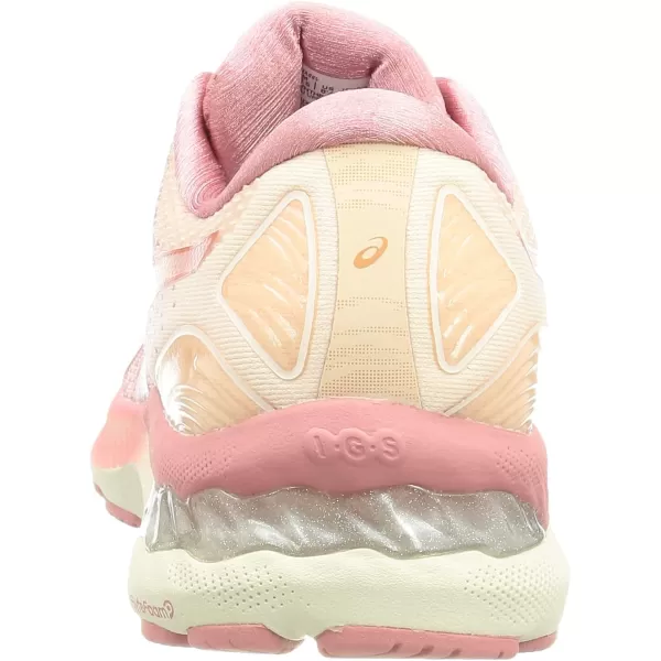 imageASICS Womens GelCumulus 23 Mesh Knit Running ShoesSmokey RosePure Bronze