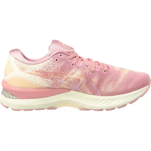 imageASICS Womens GelCumulus 23 Mesh Knit Running ShoesSmokey RosePure Bronze