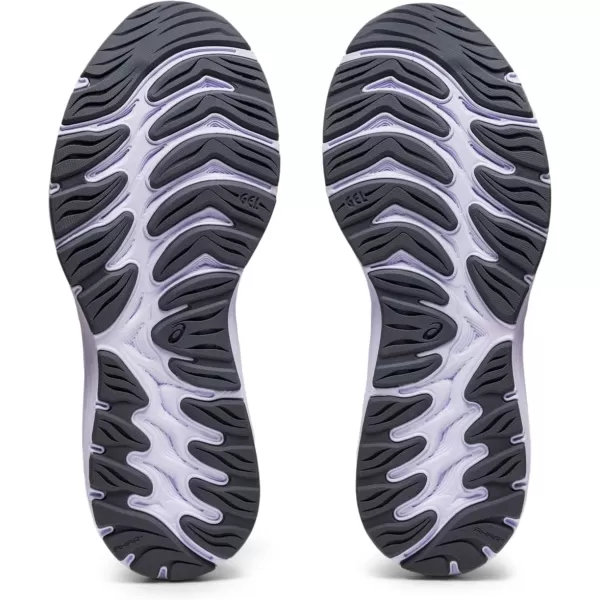 imageASICS Womens GelCumulus 23 Mesh Knit Running ShoesWhiteBlack